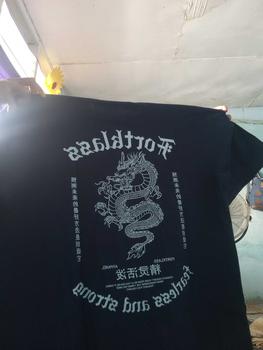 Product Review of FortKlass Kaos FEARLESS Regular Fit Kaos Sablon 24S 30S Kaos Pria Lengan Pendek Atasan Tshirt Distro from 𝙍**× 2