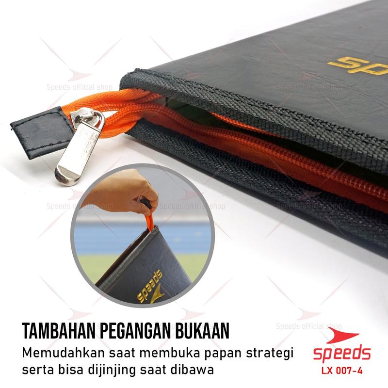 SPEEDS Papan latihan football strategi COACH BOARD strategi football board Outdoor pelatih 007-04 4