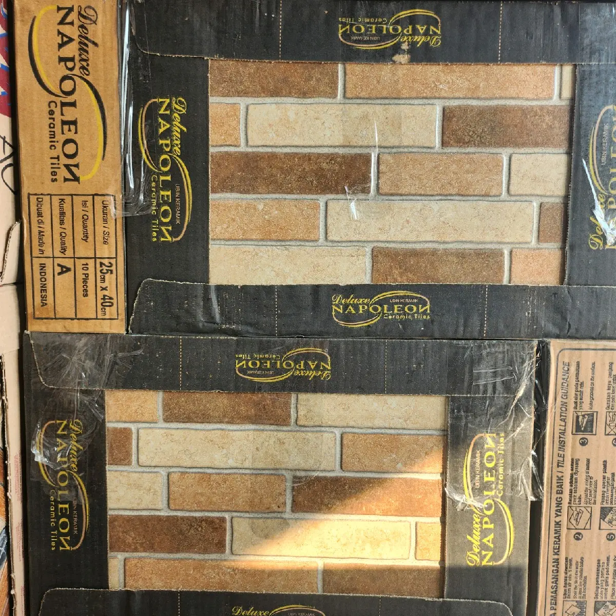 Keramik Dinding 40x25 / batu alam / Permukaan kasar