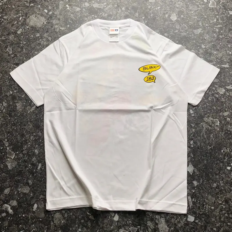 T-Shirt Oversize Blink 182 - Mouse Cotton Combed 24s Lengan Pendek Pria Panjang Kaos Sablon Distro Baju 2