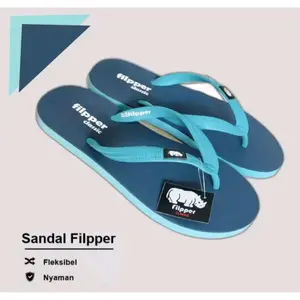 Sandal Jepit Rubber Pria Wanita Fillper Trendy