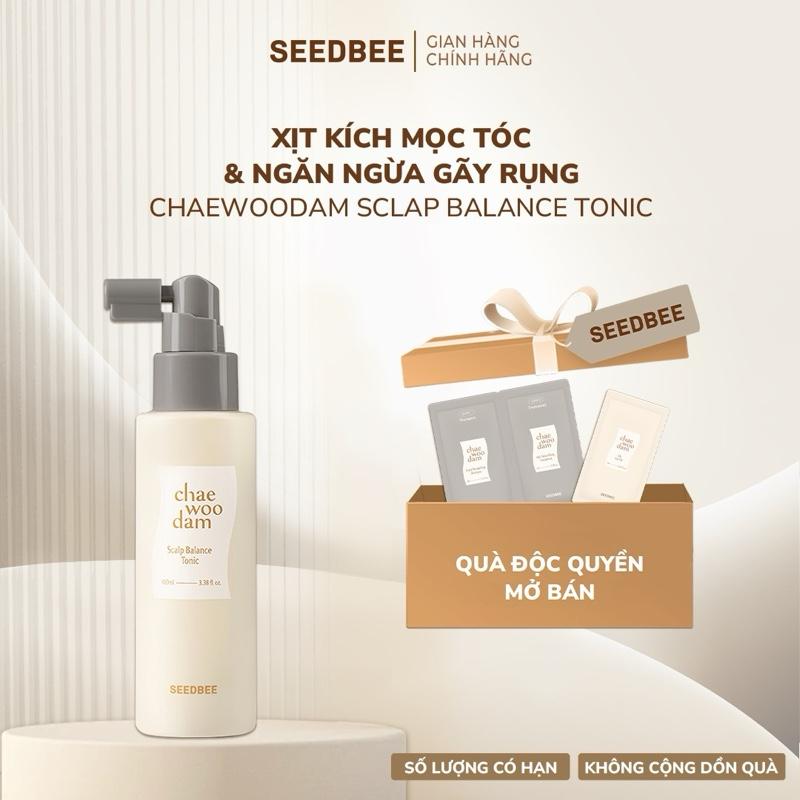 [SEEDBEE] Xịt Dưỡng Hỗ Trợ Mọc Tóc Nuôi Dưỡng Da Đầu Và Nang Tóc, Cải Thiện Tình Trạng Rụng Tóc SEEDBEE CHAEWOODAM SCALP BALANCE TONIC 100ml