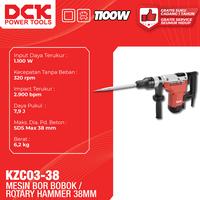 Gambar DCK Mesin Bor Bobok 7.9 J / Rotary Hammer 38mm / Mesin Bor Bobok Beton 38 mm 1100 Watt KZC03-38 dari DCK Power Tools Indonesia Kota Administrasi Jakarta Barat 3 Tokopedia