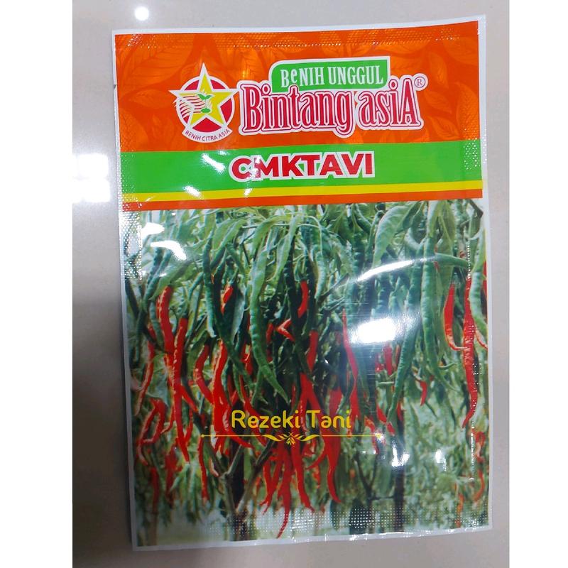 Benih Cabe Keriting CMK TAVI Tahan Virus Gemini 10gr Bintang Asia 0