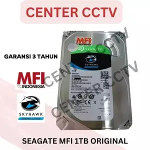 Harddisk Seagate Skyhawk 1TB MFI / HDD CCTV Original Garansi 3 Tahun