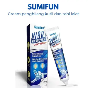 cream penghilang kutil tahi lalat tanpa bekas  sumifun wart remover skin Tag ointment original krim menghilangkan kutil tahilalat pd kulit tanpa bekas