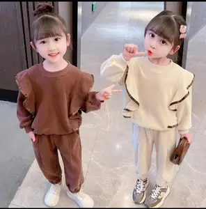 Clarisan Baju Anak Perempuan Setelan Celewer Usia 1-5 Tahun Bayi Cewek Parsel Katun Size S-XL Bahan Baby Tery