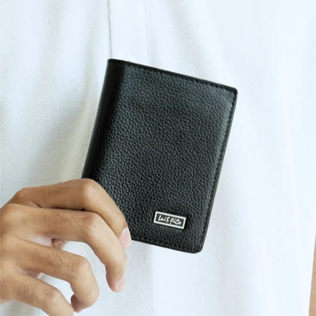 DOMPET PRIA BERDIRI KULIT SAPI ASLI LUIS FIGO [ALAN 059]