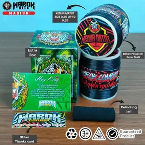 Senar/Kenur Pengulur Matot Warok Panjang 2000Yard Klos Gading Ukuran 0,50 Up To 0,55 (Halus, Bulat dan Kuat)