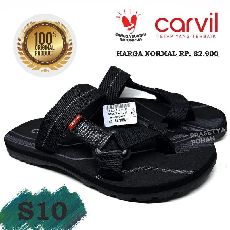 Sandal Pria Carvil Original Anti Air - Sendal Carvil Pria Original Slide dan Jepit 2
