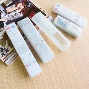 Sarung Silikon Remot Kontrol Universal TV Remote Case Desain Silikon Transparan