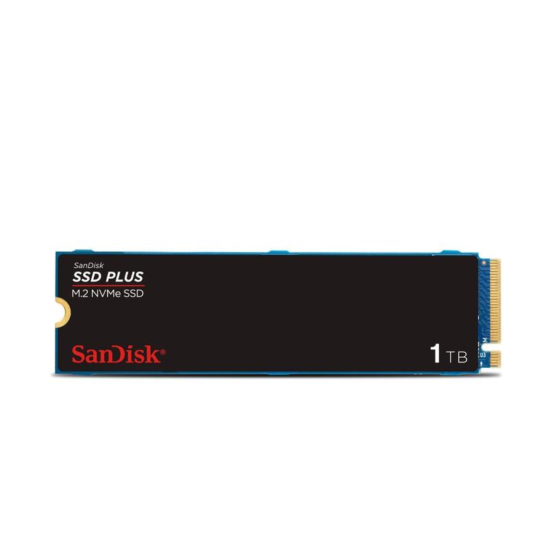 SanDisk SSD Internal PLUS M.2 NVMe PCIe Gen 3.0 3200MB/s - 1TB 1