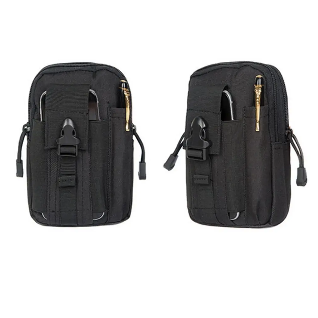 [Youth Zone] Cell Phones Accessories Multifunction High Capacity Tactical Holster Men Molle Hip Waist Belt Bag Wallet Pouch Purse Phone Case Sport Waist Bag Waterproof Running Bag  Pack For Mobile Phone Coin Purs