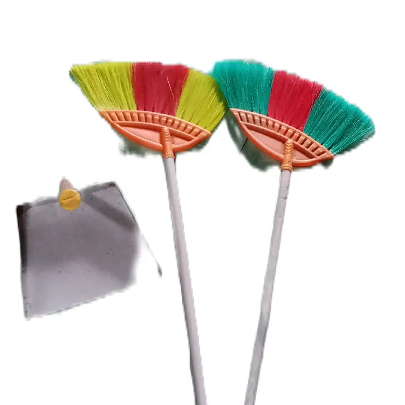 Sapu nilon/ sapu senar dari bahan benang Plastik serabut tebal satu set 0