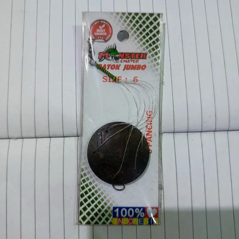 Rangkaian Pancing Ombyok Batok 6 Mata Kail 2