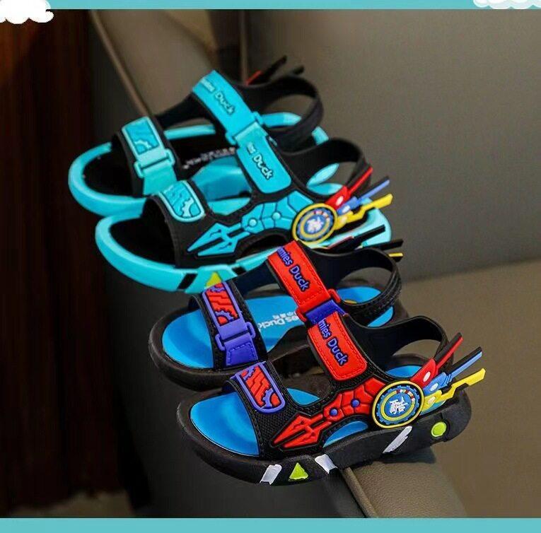 Product Introduction of Sandal tidak licin untuk kanak-kanak, kasut pantai luar, tapak musim panas yang lembut untuk pelajar sekolah rendah, kasut fesyen yang kacak hds840 19