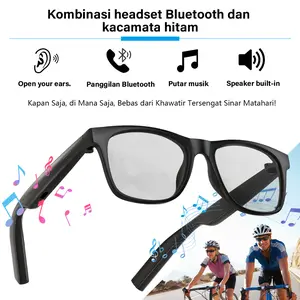 Kacamata Pintar D11 Plus: Bluetooth nirkabel, multifungsi, mendengarkan musik, melakukan panggilan, mengambil foto, teknologi canggih, daya tahan baterai lama. Jam tangan pintar yang ramah di kantong.