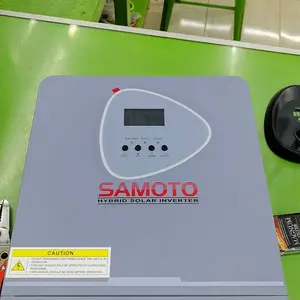 Samoto Hybrid Solar Inverter Pure Sine Wave Low Frequency 3000W MPPT Sistem Battery 24V 3000VA Solar Panel Charger Controller IHF3000