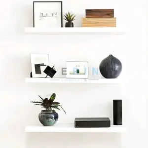 Rak Ambalan Dinding Panjang 50 60 Cm Dekorasi Rumah Peghemat Ruangan Tempat Penyimpanan Serbaguna Minimalis