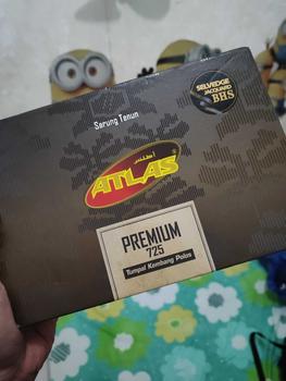 Product Review of Sarung ATLAS Premium 725 Tumpal Kembang Polos Warna Hitam 01 from P**a B** 0