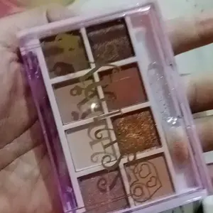 NOMI Eyeshadow Palette 8 Warna High Pigment Silky Texture Matte Shimmer Waterproof LA254