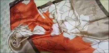 Product Review of Scarf pantai gaya baru untuk wanita shawl pelindung matahari sutra  perjalanan mode gaya asing Floral Silk from J**g M**t 0