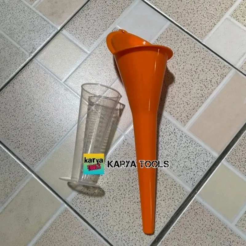 Paket Hemat Corong Oli dan Takar Oli 100ml