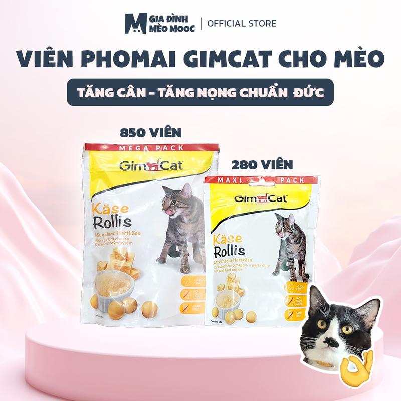   Gói seal  Viên phô mai cho mèo GimCat chính hãng tăng nọng đẹp lông tăng cân 