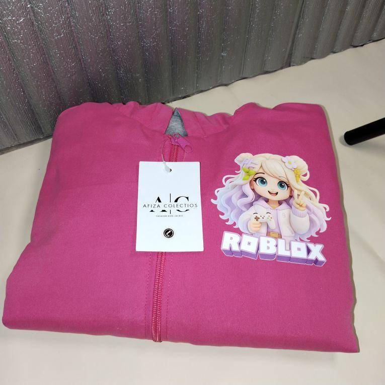 Jaket Anak Perempuan Bergambar Roblox Cantik Terbaru Bahan Premium Berkualitas Fashion Jaket Anak Perempuan Bergambar Roblox Cantik Terbaru Bahan Premium Berkualitas Fashion
