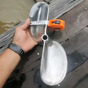 33hp, kipas perahu stainless putaran 1,2