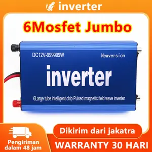 999999W DC12V 6Mosfet Jumbo High-power Ultrasonik Inverter Electronic Booster Converter Transformer