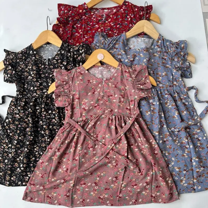 Sora daily dress - dress harian anak perempuan 1-5 tahun - Shop | Tokopedia