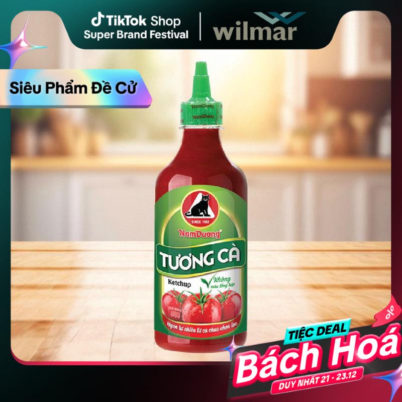 Tương Cà Nam Dương 500g Từ Cà Chua Tươi