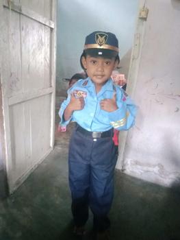 Product Review of SERAGAM PROFESI BAJU TNI ANGKATAN UDARA KOSTUM TENTARA UDARA ANAK from 𝓚**. 0