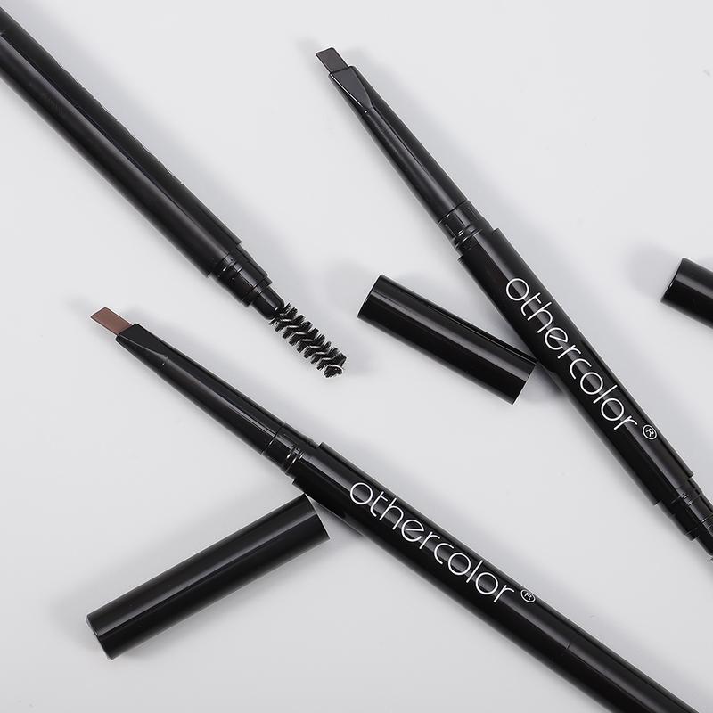 Product Introduction of Ultra-fine 2-in-1 double-ended eyebrow pencil, waterproof eyebrow pencil, sweat-proof natural long-lasting waterproof makeup setting, long-lasting cosmetics / double-ended rotating 5