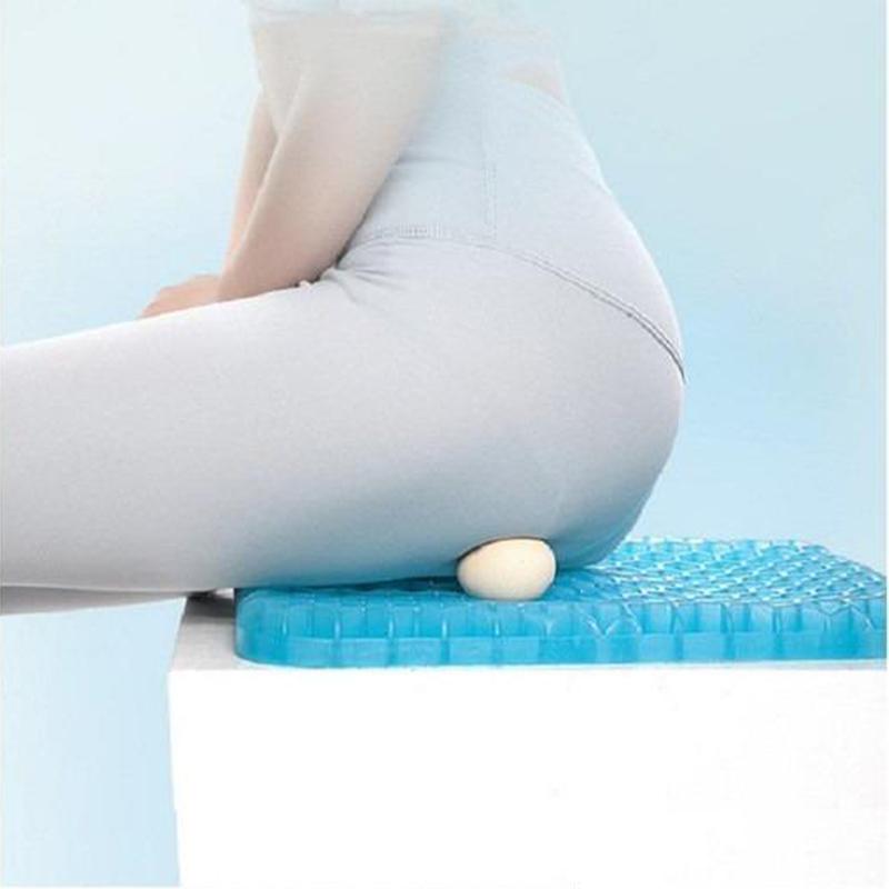 [SG] Cooling Seat Pad/ Cooling Gel Cushion Mat/ Soft & Cool Breathable Honeycomb Seat Mat/ Ice Cooling Cushion Pad