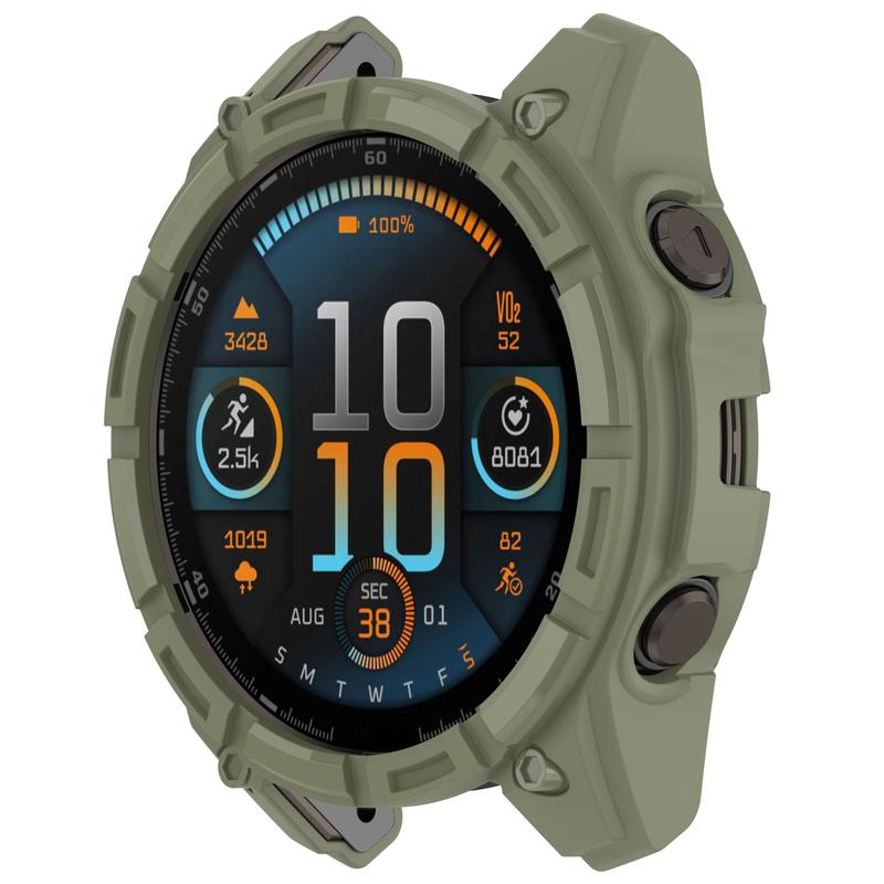 Case Compatible with Garmin Enduro 3 Case Soft Flexible TPU Thin Lightweight Protective Bumper for Garmin Enduro 3 Smartwatch 7