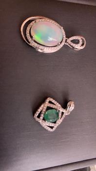 Product Review of natural crystal half product beads and bracelets from 🌈**🌈 0