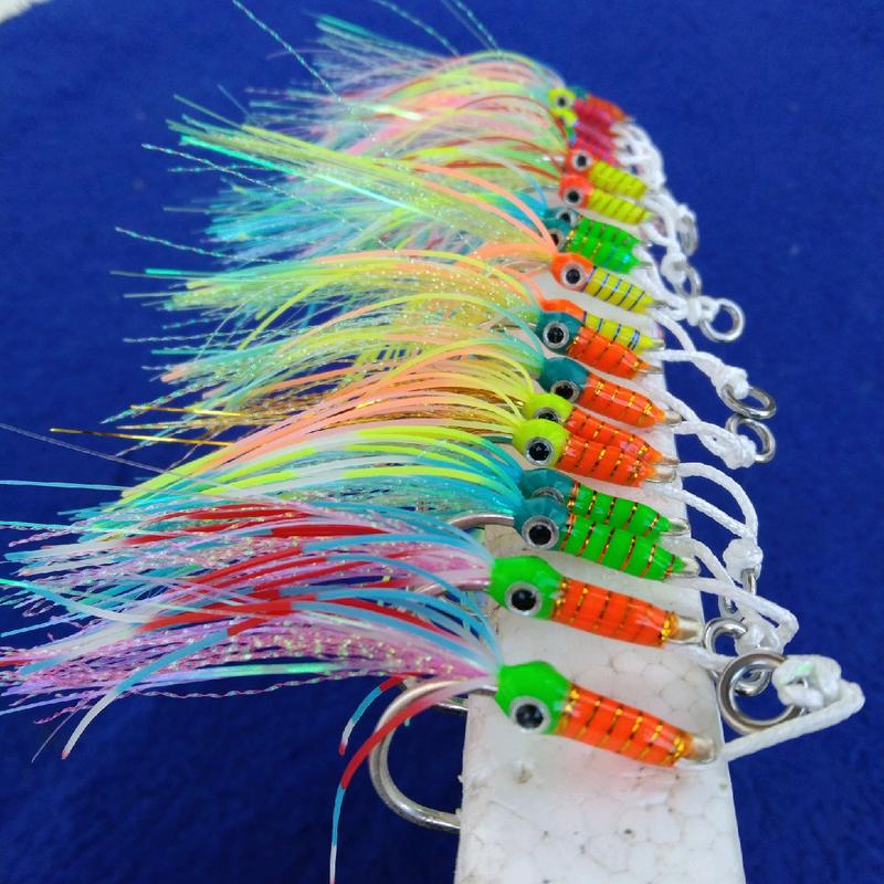 Assist Double Hook Full GID Ideal Jig 80-100Gr. Termurah di Tiktok umpan 0