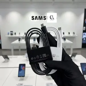 Kabel Data SAMSNG 1Meter Type C To C Super Fast Charging Original 100% Cable