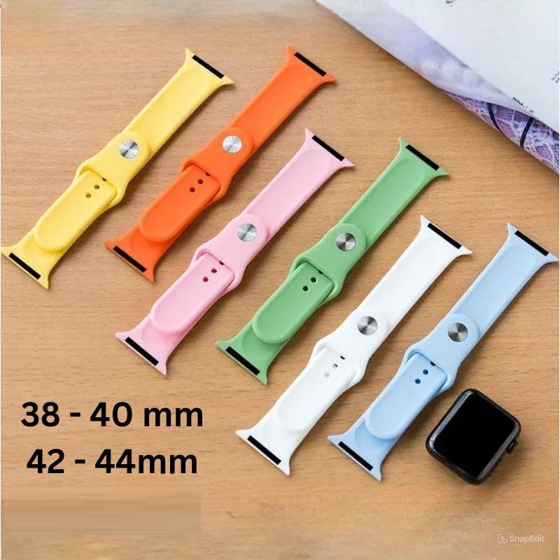 Product Introduction of Strap Watch Tali Jam Pintar Silicone Rubber 38mm 40mm 42mm 44mm 45mm SERIES 1 2 3 4 5 6 7 8 8