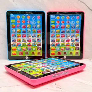 Mainan iPad / Mainan playped 2in1 / iPad mainan Belajar kreativitas kuning