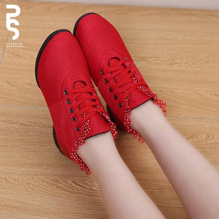 Amanah Edith - Sepatu Dansa Latin / Olahraga / Jalan Santai Lentur 1