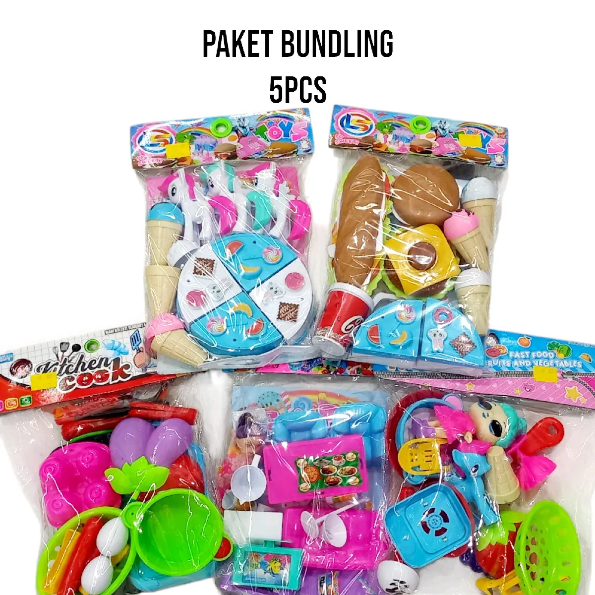 MAINAN ANAK PEREMPUAN PAKET BUNDLING