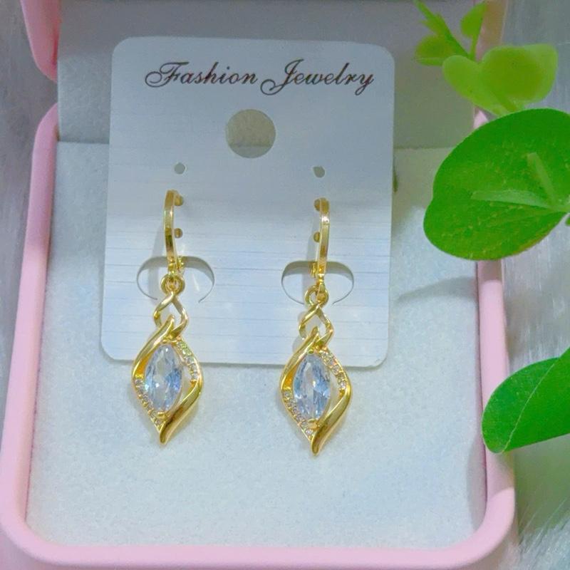  Các mẫu hoa tai hình giọt nước mà vàng 18 ca hàng titan toàn ten lùng liền xinh hàng cao cấp Giành cho nữ gia đình kimberly jewellery 