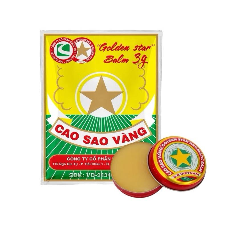 DƯỢC TW3 Cao Sao Vàng TW3 - Giải pháp truyền thống cho cảm cúm nhức mỏi côn trùng đốt - Hỗ trợ giảm đau đầu cảm lạnh say tàu xe - Hương thơm dịu nhẹ từ tinh dầu thiên nhiên