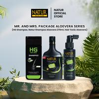 Gambar Mr. and Mrs. Haircare Package with Aloevera - Paket Perawatan dan membantu menebalkan dan membantu mengurangi rambut Rontok Wanita & Pria Conditioner Shampoo serta mengurangi gatal kulit kepala karena Ketombe. dari Natur Kota Administrasi Jakarta Timur 1 Tokopedia