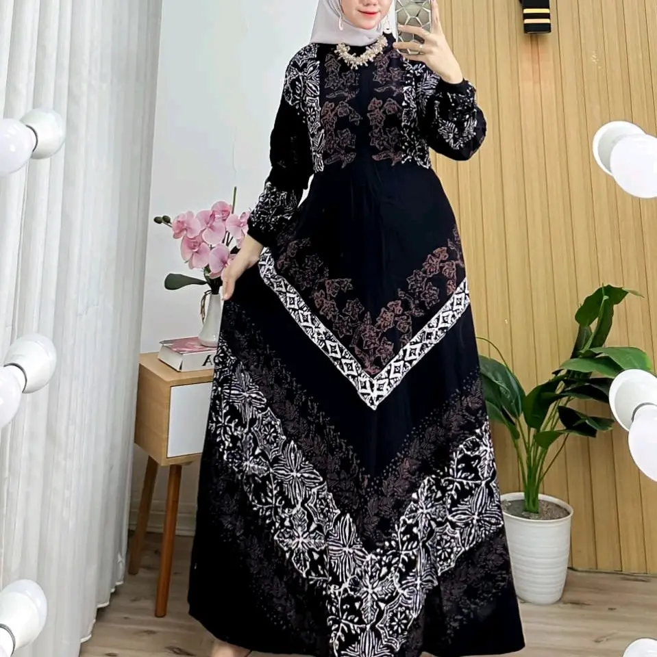 Gamis rayon twil gamis rayon super gamis malaman