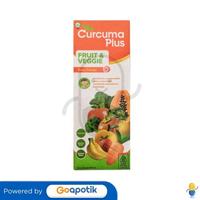 Gambar CURCUMA PLUS FRUIT & VEGGIE RASA JERUK SIRUP 100 ML dari Apotek Hidayah Suci by GoApotik Kab. Gresik 2 Tokopedia