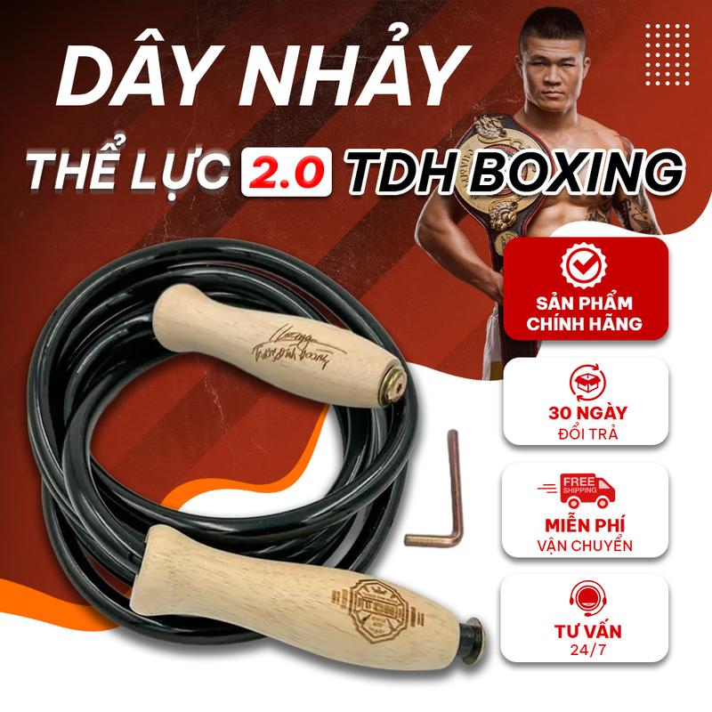 Dây Nhảy Thể Lực TDH Boxing 2.0 - Hỗ Trợ Nâng Cao Sức Bền - Cơ Thể Dẻo Dai